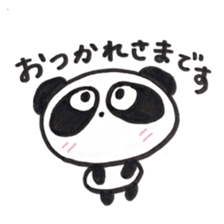 Pretty panda P-chan2 sticker #13625526
