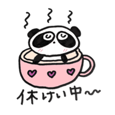 Pretty panda P-chan2 sticker #13625527