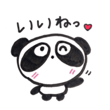 Pretty panda P-chan2 sticker #13625528