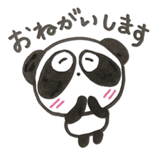 Pretty panda P-chan2 sticker #13625531