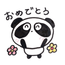 Pretty panda P-chan2 sticker #13625539