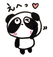 Pretty panda P-chan2 sticker #13625542