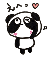 Pretty panda P-chan2 sticker #13625542