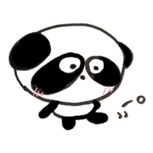 Pretty panda P-chan2 sticker #13625545