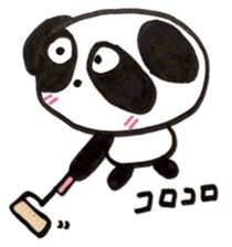 Pretty panda P-chan2 sticker #13625546