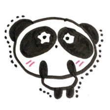 Pretty panda P-chan2 sticker #13625554