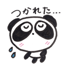 Pretty panda P-chan2 sticker #13625555