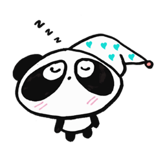 Pretty panda P-chan2 sticker #13625557