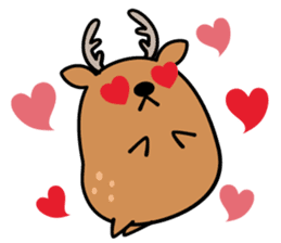 ofuro shika (provisional) sticker #13625646