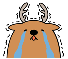 ofuro shika (provisional) sticker #13625671