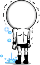 Be transmitted!Cry of handsome 3 sticker #13625707