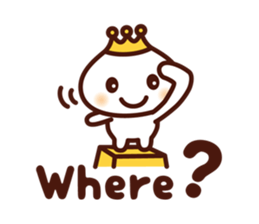 Tiara onion ver3_Going out_English_ver sticker #13625737