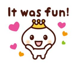 Tiara onion ver3_Going out_English_ver sticker #13625753