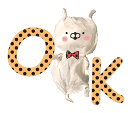 Tissue of rabbits sticker #13625946