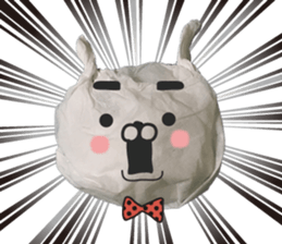 Tissue of rabbits sticker #13625947