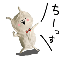 Tissue of rabbits sticker #13625953