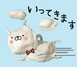 Tissue of rabbits sticker #13625954