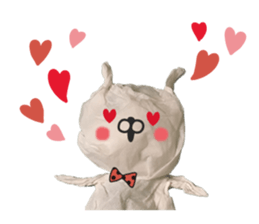 Tissue of rabbits sticker #13625959