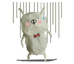 Tissue of rabbits sticker #13625969