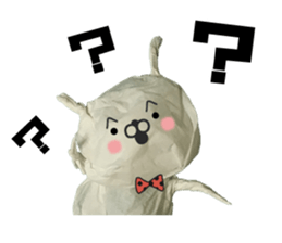 Tissue of rabbits sticker #13625971