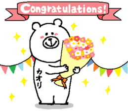 Kaori's Sticker. sticker #13626260