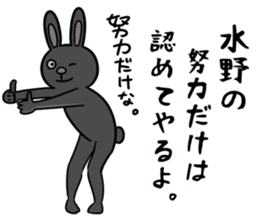 BlackRabbit(mizuno) sticker #13627920