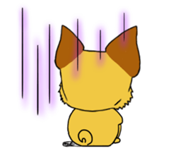 KATOMI,Mix of chihuahua and pinscher sticker #13628348