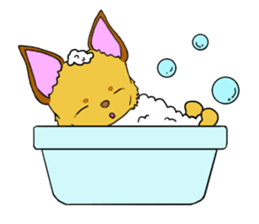 KATOMI,Mix of chihuahua and pinscher sticker #13628349