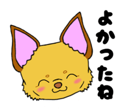 KATOMI,Mix of chihuahua and pinscher sticker #13628361