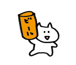 osake neko sticker #13628654