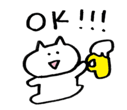 osake neko sticker #13628656