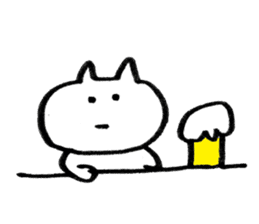 osake neko sticker #13628666