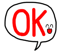Comic speak sticker #13629014