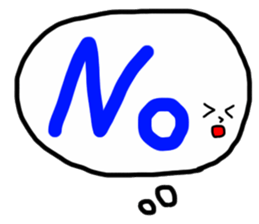 Comic speak sticker #13629015