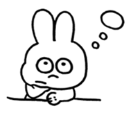 Choki the Rabbit 01 sticker #13629644