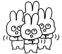 Choki the Rabbit 01 sticker #13629646