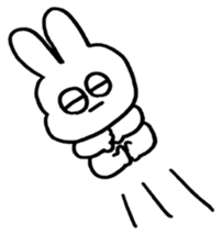 Choki the Rabbit 01 sticker #13629647