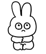 Choki the Rabbit 01 sticker #13629649