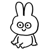 Choki the Rabbit 01 sticker #13629652