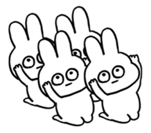 Choki the Rabbit 01 sticker #13629654