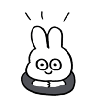 Choki the Rabbit 01 sticker #13629656