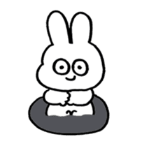 Choki the Rabbit 01 sticker #13629657