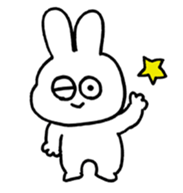 Choki the Rabbit 01 sticker #13629658