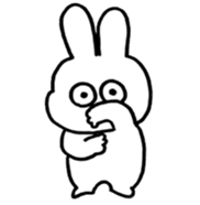 Choki the Rabbit 01 sticker #13629665