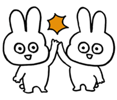 Choki the Rabbit 01 sticker #13629666