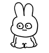Choki the Rabbit 01 sticker #13629667