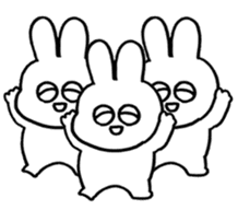 Choki the Rabbit 01 sticker #13629671