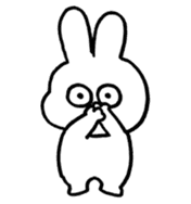 Choki the Rabbit 01 sticker #13629673