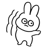 Choki the Rabbit 01 sticker #13629676