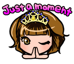 Lucky Sticker in Engish By CHIE SHIBATA sticker #13629710